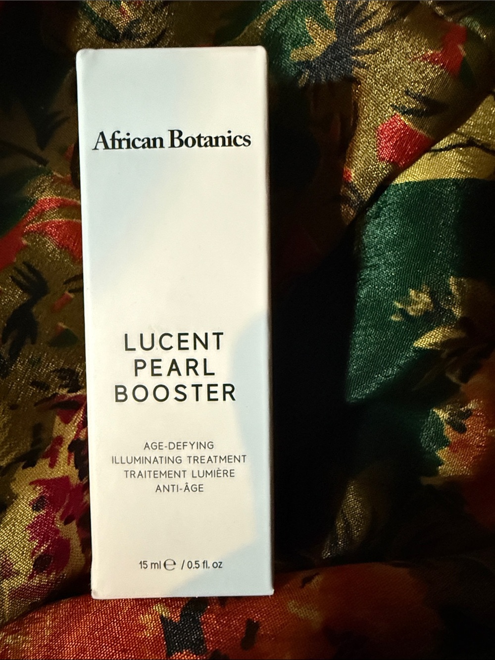 African Botanics Lucent Pearl Booster Illuminating Primer - White